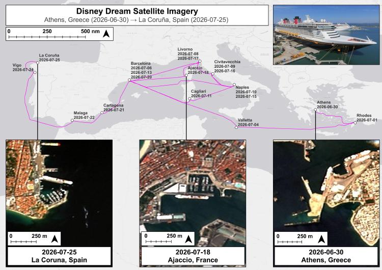 Acquiring Sentinel‑2 Imagery Using AIS Vessel Data