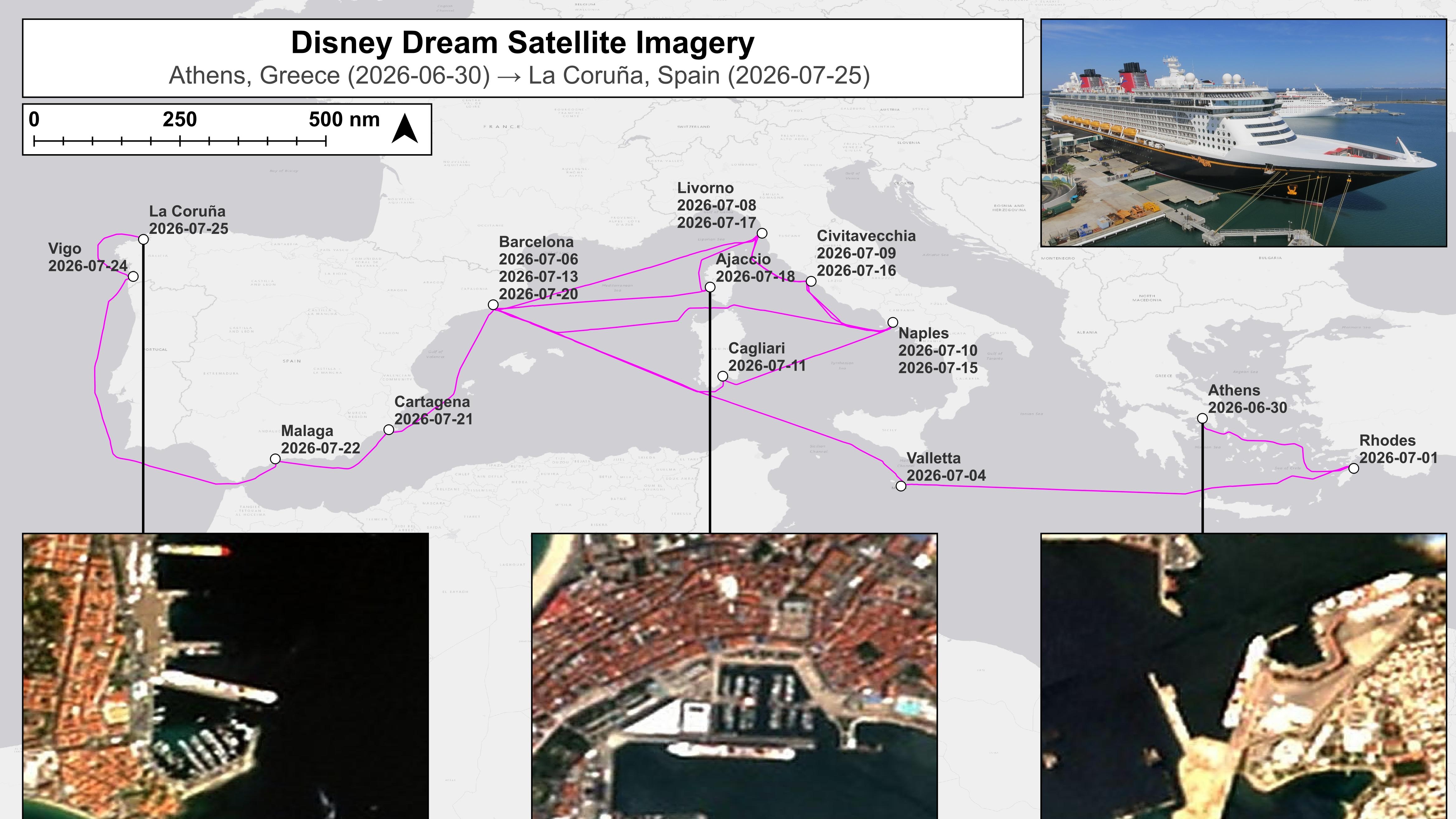 Acquiring Sentinel‑2 Imagery Using AIS Vessel Data